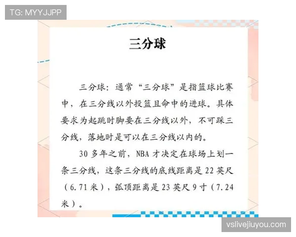 三分线规则：投篮成功如何判定为三分球？
